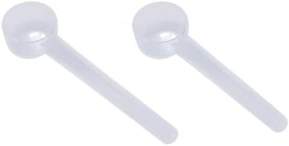 2 Teaspoon (2/3 Tablespoon | 10 mL) Long Handle Rounded Scoop for Coffee, Protein Powder, Pet Food, Spices, Grains, Dry Goods – Food-Grade BPA-Free (Pack of 2)
