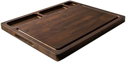THETCHRY Walnut Cutting Boards For Kitchen, End Grain Wooden Cutting Board