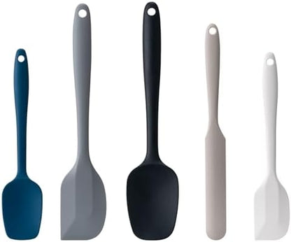 Silicone Spatula Set,5 Piece Food Grade Rubber Spatulas,Multicolor2