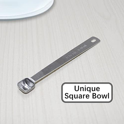 1PCS 3/16tsp(0.9ml) Tiny Measuring Spoon, Small Teaspoon for Tiny Amounts