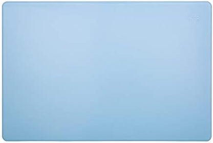 18 x 12 Large Blue Plastic Cutting Board for Fish, Seafood, Shellfish - 1/2 Inch Thick HDPP, NSF and Commercial Grade