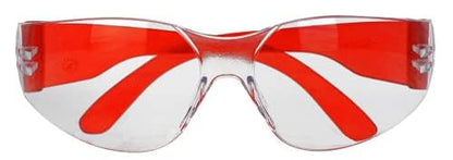 Clear Lens Color Temple Protective Safety Glasses (144 Count)