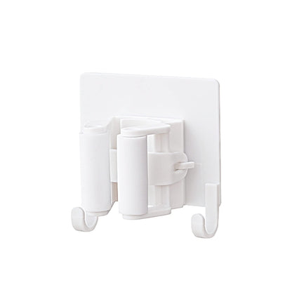 Mop Holder with Hooks
