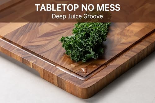 THETCHRY Walnut Wood Cutting Boards for Kitchen, End Grain Chopping Board