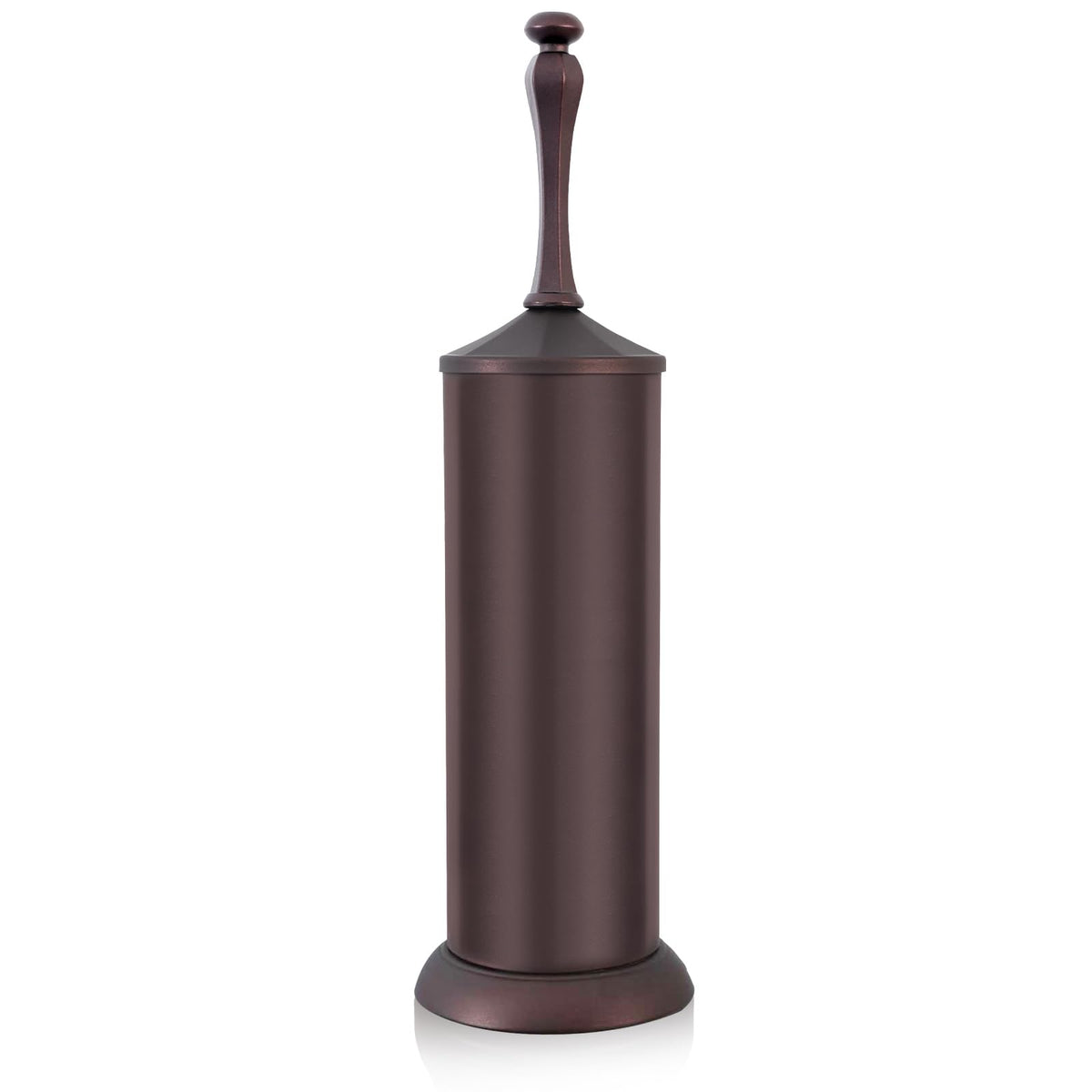 Bronze Toilet Brush and Holder (30 Ounce)