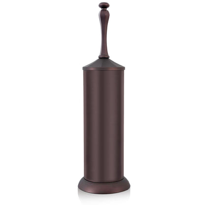Bronze Toilet Brush and Holder (30 Ounce)