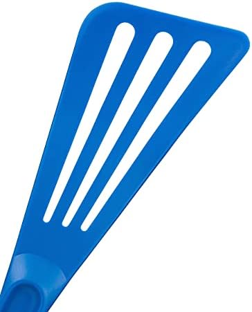 Matfer Bourgeat Exoglass® High Temperature Pelton Spatula, Blue