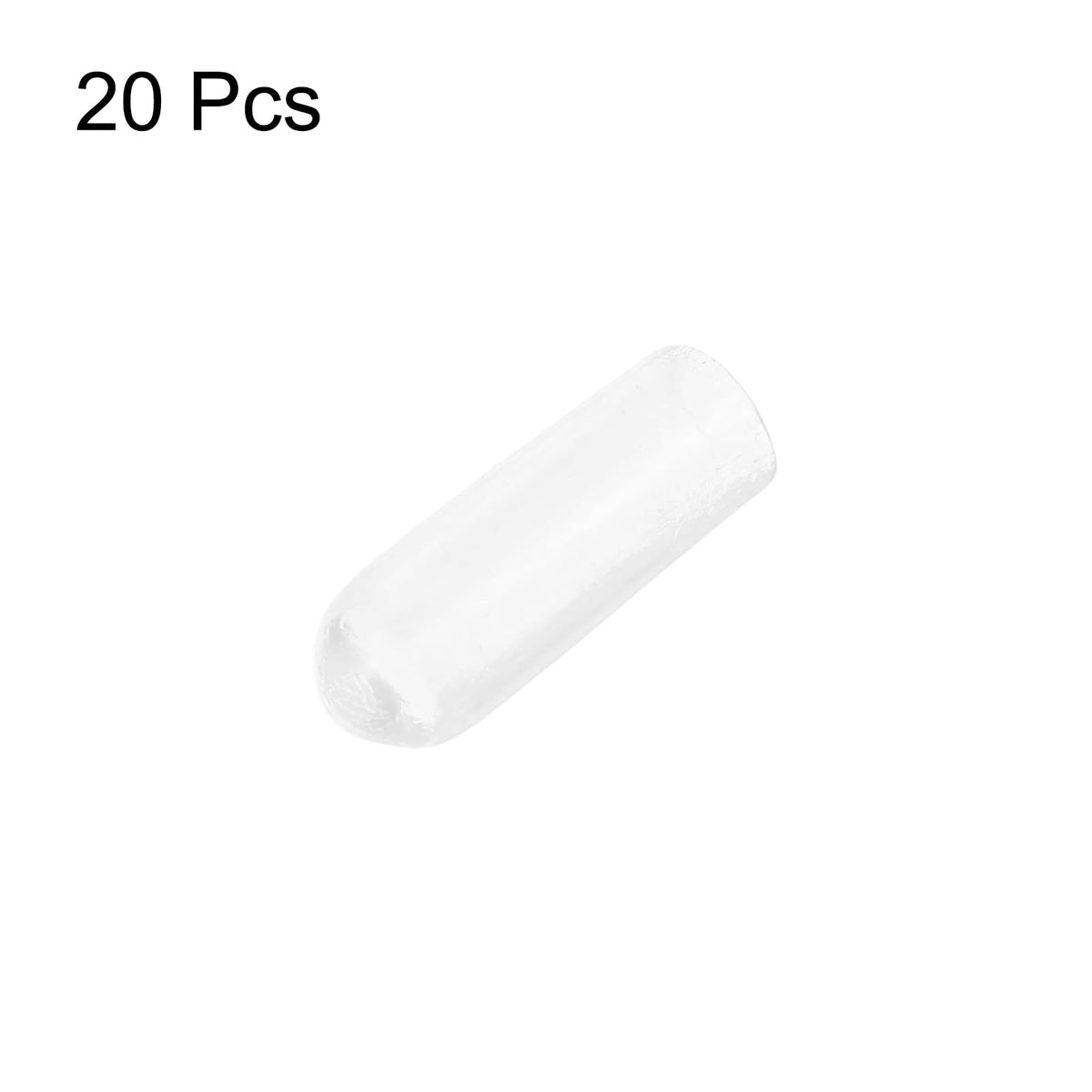 20pcs Rubber End Caps Protective Caps 3.5mm
