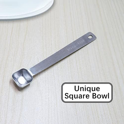 2PCS 1/3tsp(1.5ml) Tiny Measuring Spoon, Small Teaspoon for Tiny Amounts