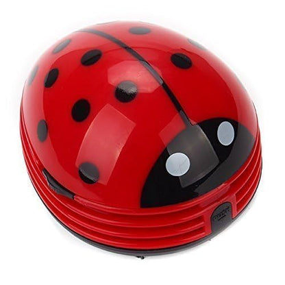 Mini Portable Handheld Cordless Tabletop Crumb Sweeper Desktop Dust Vacuum Cleaner Cute Cartoon Battery Operated