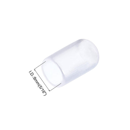 20pcs Rubber End Caps 8mm