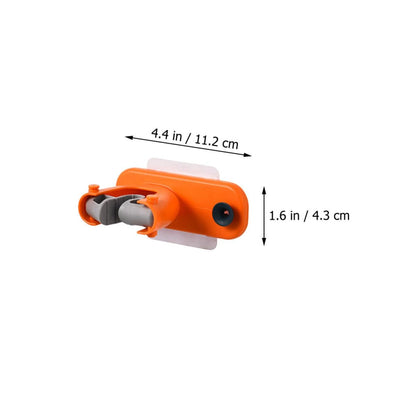 Self Adhesive Mop Holder Wall Mount No Drilling Mop Broom Storage Hook Rack for Home Use Bathroom and Kitchen Wall