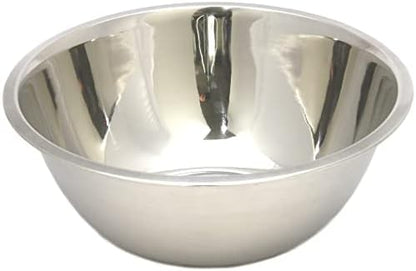 Chef Craft Brushed Mixing Bowl, 5-Quart, Stainless Steel