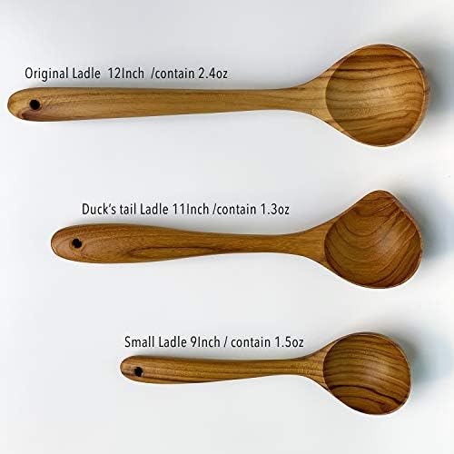 FAAY Small Serving Ladle | Eco Friendly Wooden Kitchen Tool