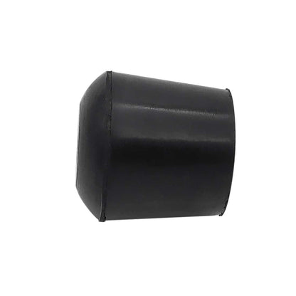 Furniture Chair Leg Caps Round Black 25mm 1" 4PCS (4 Count)