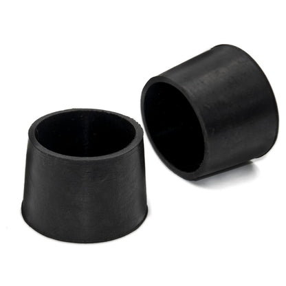 4 Pieces 40mm Rubber Chair Leg Caps Round (4 Count)