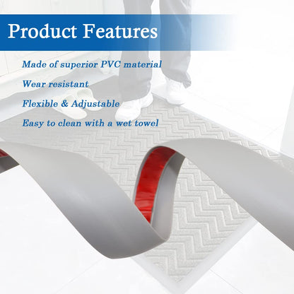 Carpet Transition Strip Self Adhesive Floor Transition Strip (6.56 Foot)