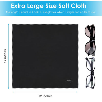 6PCS Large Eyeglass Cleaning Cloths