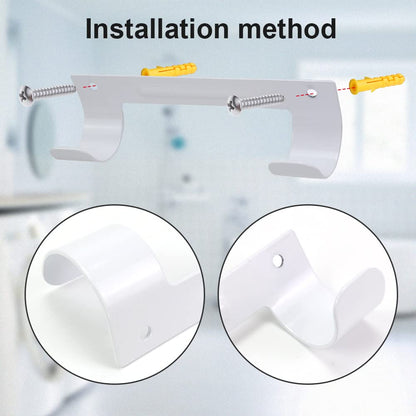 Ironing Board Hanger Wall Mount Ironing Board Holder Organizer Wall Rack for Laundry Rooms Storage Rack Hanging Shelf Hanger