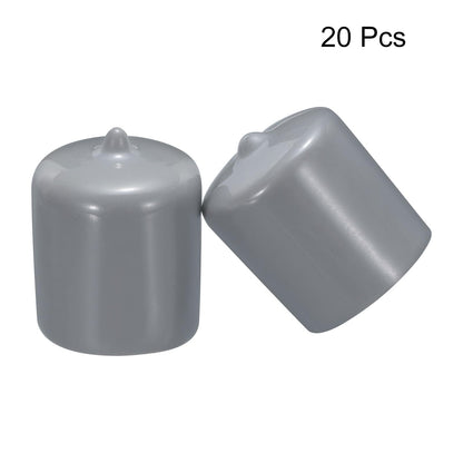 20pcs Rubber End Caps 25mm