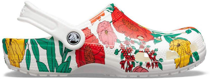 Unisex Adult Classic Printed Floral Clogs