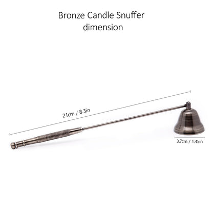 Bronze Candle Snuffer