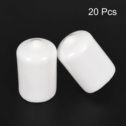 20pcs Rubber End Caps 14mm