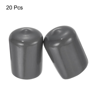 20pcs Rubber End Caps 19mm