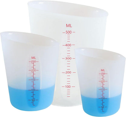 Silicone Measuring Cups (3 Count)