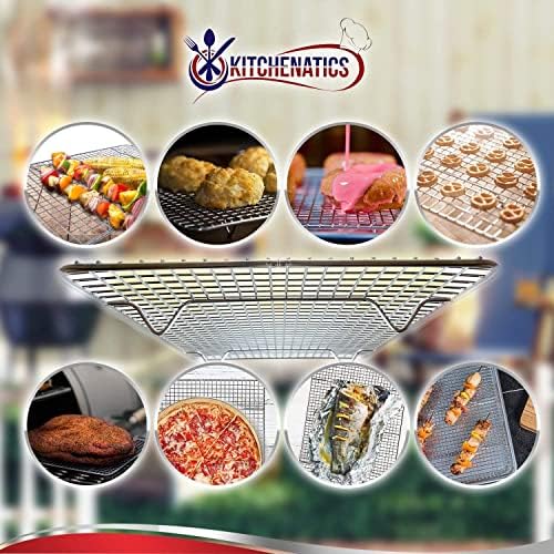 Kitchenatics Small Cooling Rack 8.5 x 12 In - Quarter Sheet Wire Rack