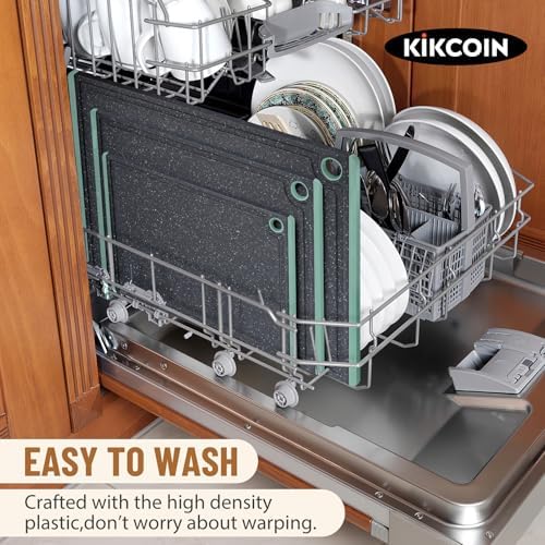 Cutting Board, Extra Large Cutting Boards for Kitchen Chopping Board with Juice Grooves, Kikcoin