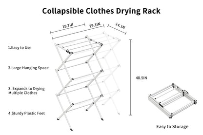3 Tier Clothes Drying Rack