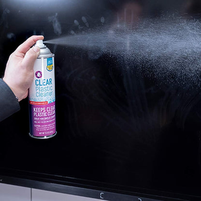 91014 2PK Clear Plastic Cleaner (38 Ounce)