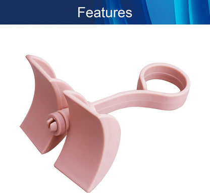 Rotating Belt Hanger 360°Rotatable Organizer 4 Hangers for Drying Towels Bras Clothes Gloves Plastic Laundry Sock Drying Hanger Pink 10Pcs