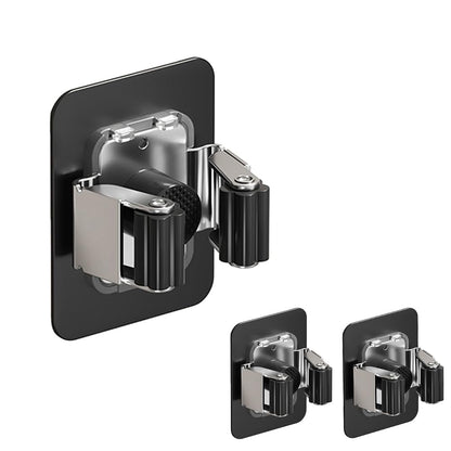 3 Pack Broom Holder Wall Mount & Mop Wall Mount Organizer (3 Count)