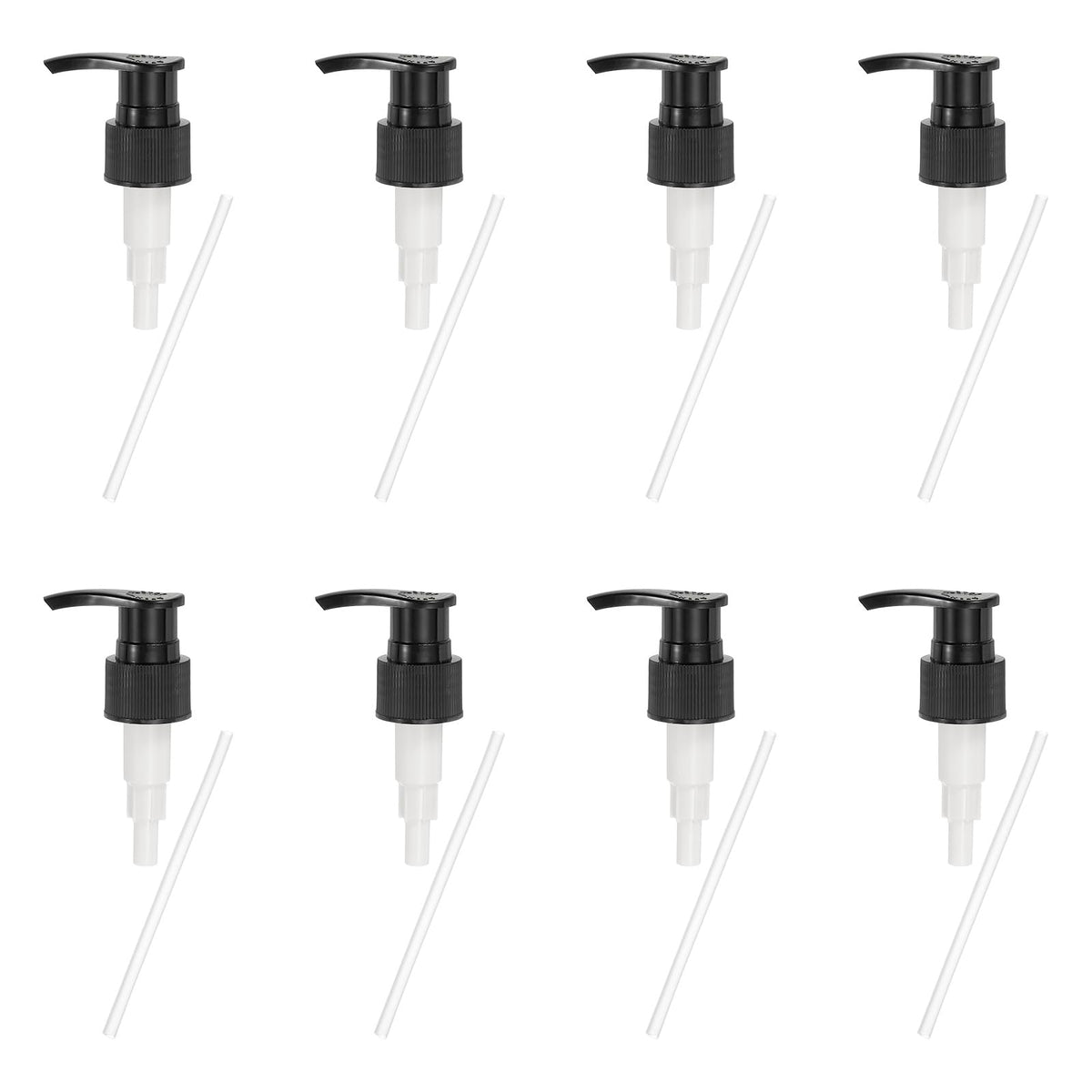 8 Pcs Soap Dispenser Pump Heads Soap Dispensers Top Pumps Replacement Switch Pumphead for Standard 24 (8 Count)