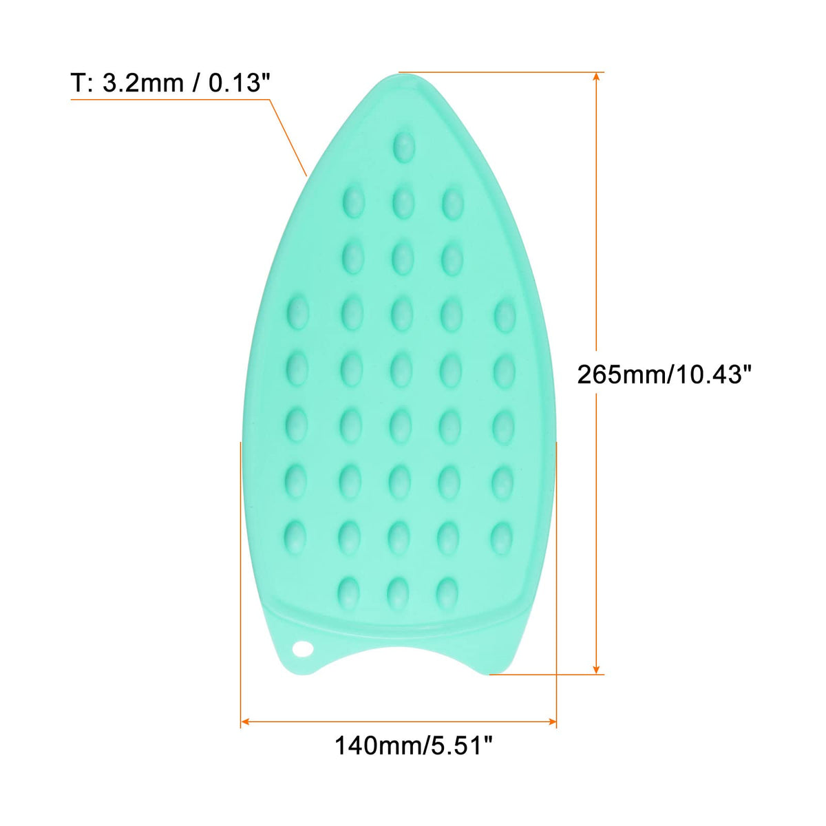 2pcs Silicone Iron Rest Pad