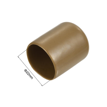 20pcs Rubber End Caps 22mm