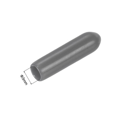 20pcs Rubber End Caps 3mm