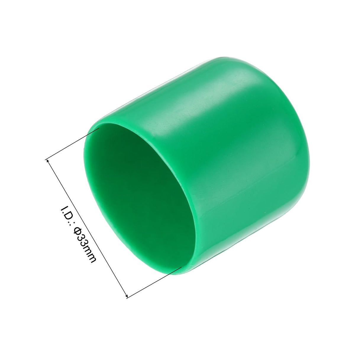 20pcs Rubber End Caps 33mm