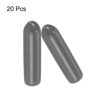 20pcs Rubber End Caps 3mm