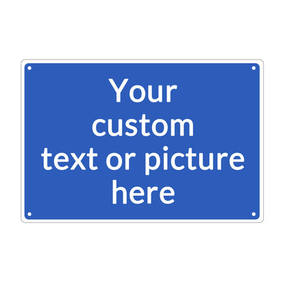 Personalized Aluminum Weatherproof Metal Signs