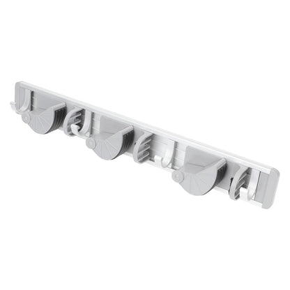 Space Aluminum Mop Hanging Hooks Rack