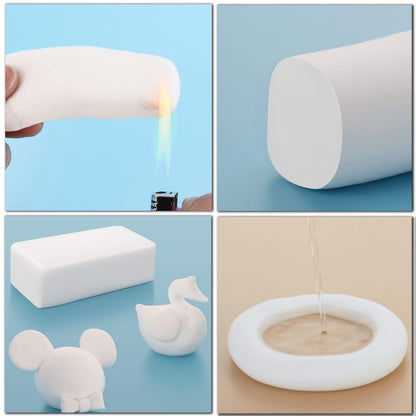 New Waterproof Duct Seal Repair Sealing Clay 6 Pack White Moldable Silicone Putty (8 ounce(s))