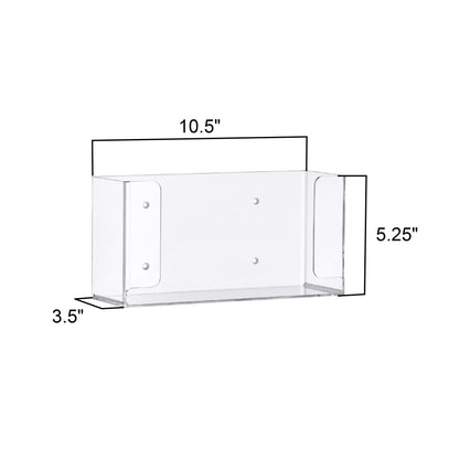 Abby Acrylic Glove Box Organizer