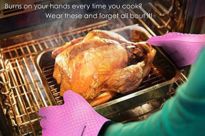 XL Silicone Smoker Oven Gloves (2 Count)