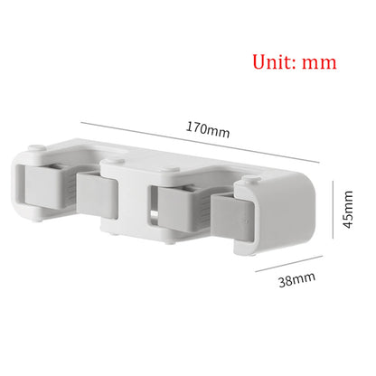 Wall Mount Broom Gripper