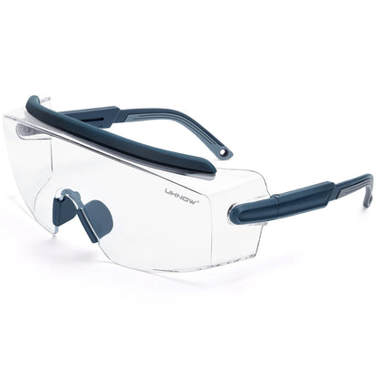 Safety Goggles Over Glasses