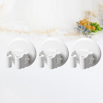 3pcs Wall mounted Mop Broom Holder with Anti