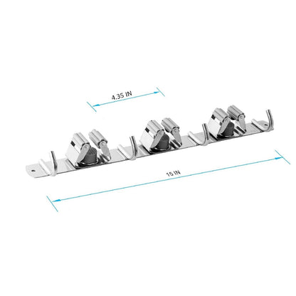 Mop and Broom Hanger Wall Mount